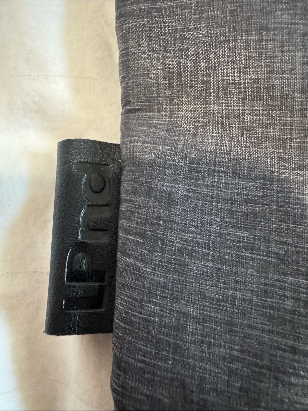 LPnd Travel Pouch in Charcoal Heather Gray